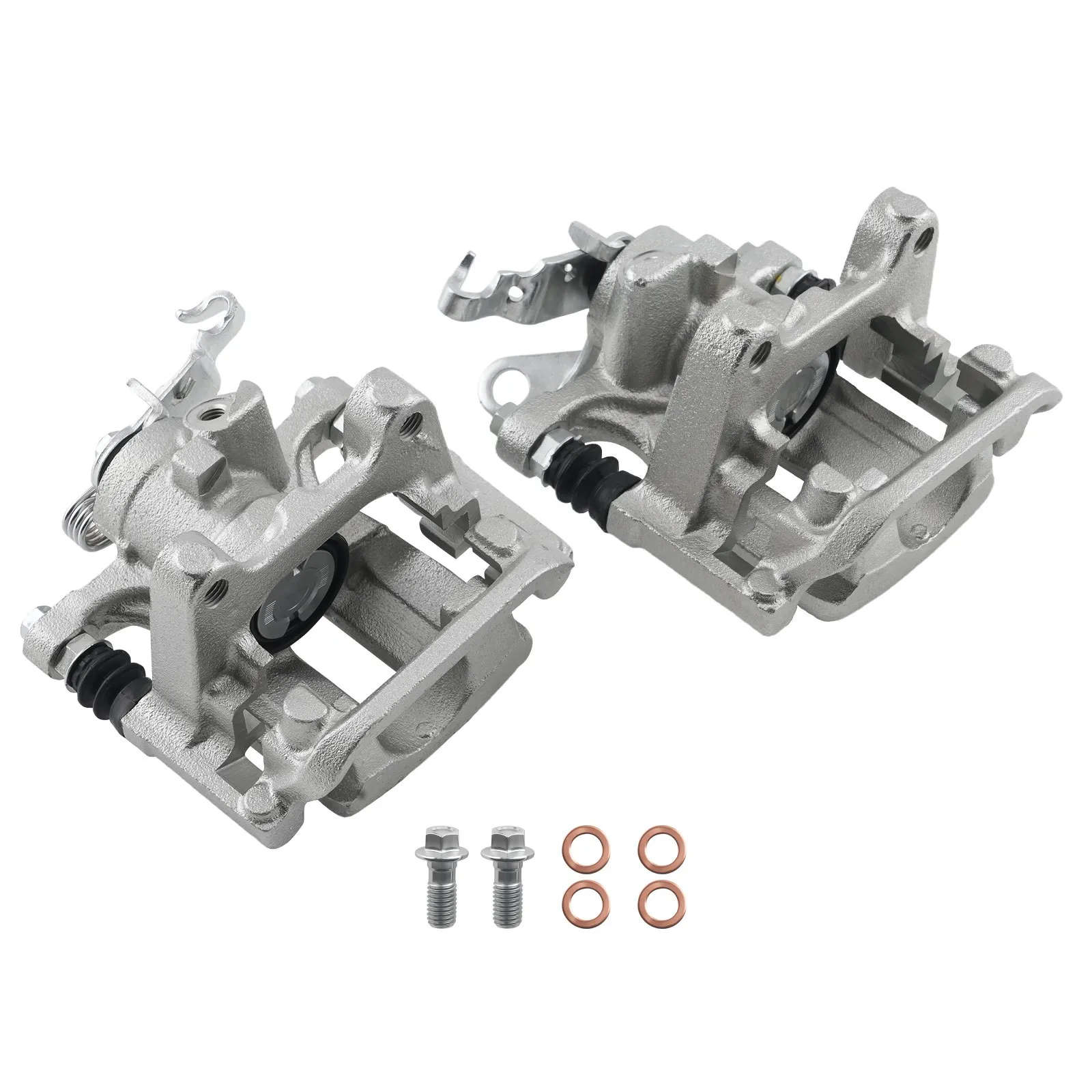 Rear Left Right Brake Calipers Pair for Volkswagen Golf 2015-2021/GTI 2017-2018