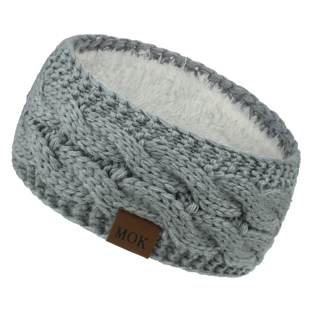 Neue Plüsch Stirnband Winter Warme Breite Elastische Haarband Feste Breite Turban Ohr Wärmer Haarband Weiche DIY Haar Zubehör Kopfbedeckungen – Detail 10