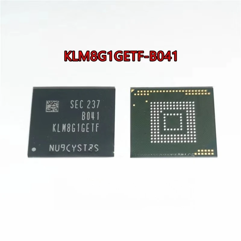 100% New Original KLM8G1GETF-B041 BGA EMMC KLM8G1GETF B041 (1-10piece)
