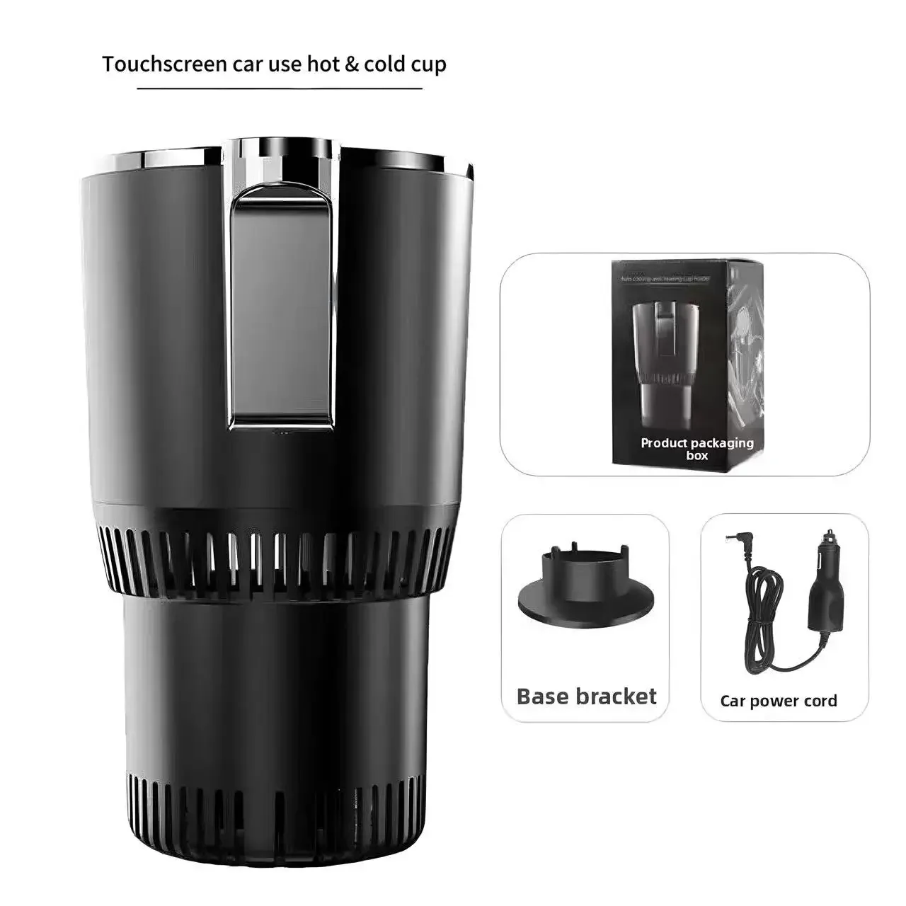 Car Intelligent Cooling Cup Dual Use Rapid Freezer Holder Mini Fridge Heating And Cooling Cup for Hot And Cold Beverages view 6