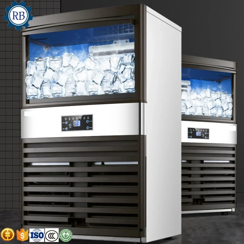 

Two Usages Ice Ball Maker Commercial Ice Making Machine Mini Ice Cube Maker Cold Ball Making Machine