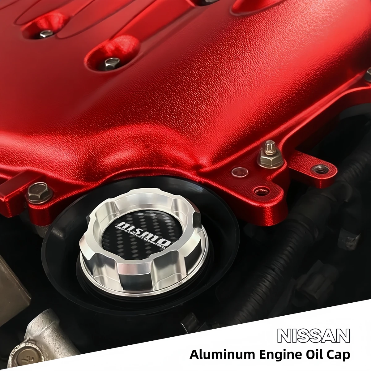 Aluminum ENGINE Oil Cap for nissan ALTIMA MAXIMA SILVIA S13 S14 240SX SENTRA SUNNY INFINITI 350Z 300ZX JDM