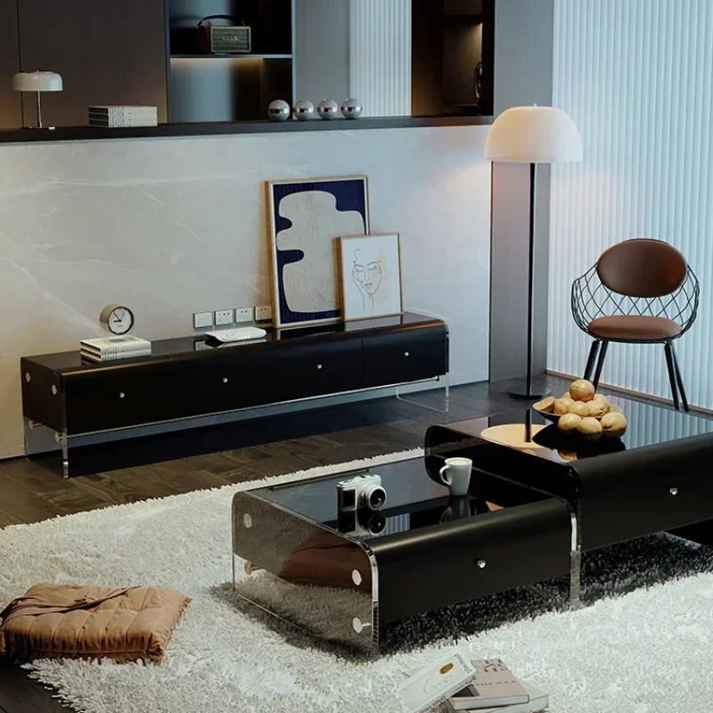 TAO Coffee  Combination Living Room Home  Glass Square Modern