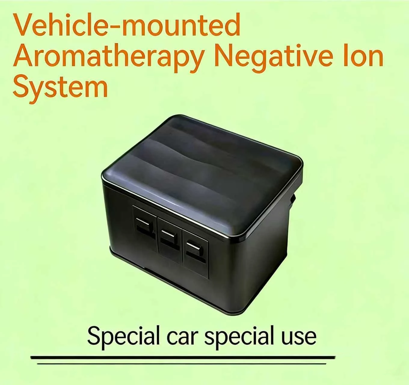 

General Intelligent In-Car Fragrance System Negative Ion Air Purification Supports Control via Mobile Phone, Voice, and Original