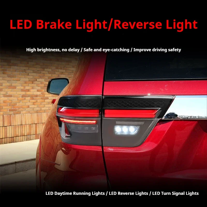 

Автомобильные фары FT для Jeep Grand Cherokee, светодиодные задние фонари 2011-2014, светодиодный задний фонарь, динамический указатель поворота, автомобильные задние фонари в сборе