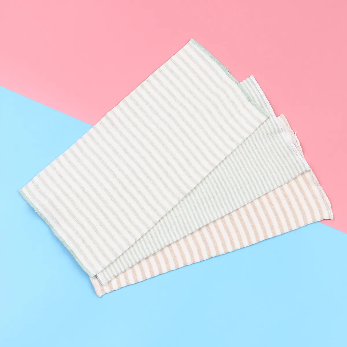

3Pcs Stripe Cotton Baby Belly Band for Newborn Infant Navel Protection Indoor Outdoor Cold Prevention Sleep Diaper Change