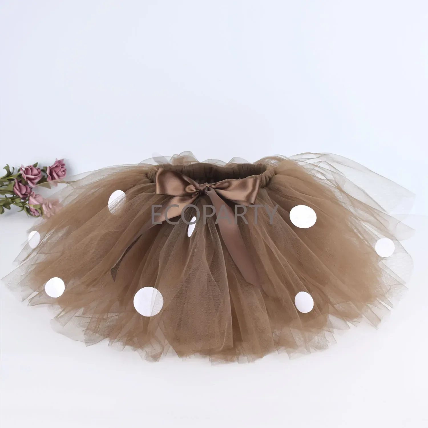 Deer Costume For Girls Reindeer Costume For Kids | Christmas Antler Headwear Brown Tutu Skirt | Baby Elk Animal Costume disfraz