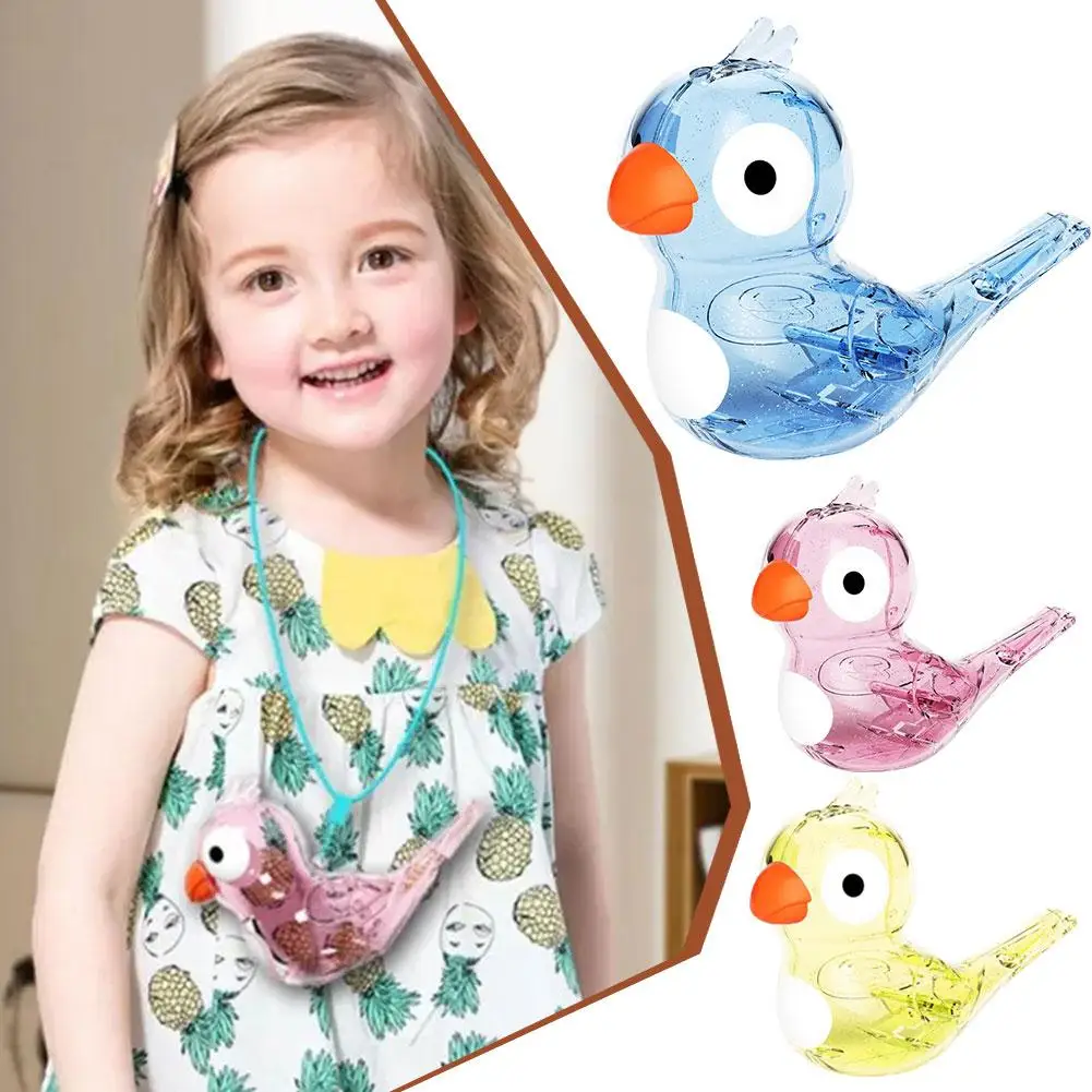 Watervogel Fluit Kinderspeelgoed Mondspier Uitspraak Bad Speelgoed Watertraining Vogel Genaamd Instrument Baby Musical E6q8