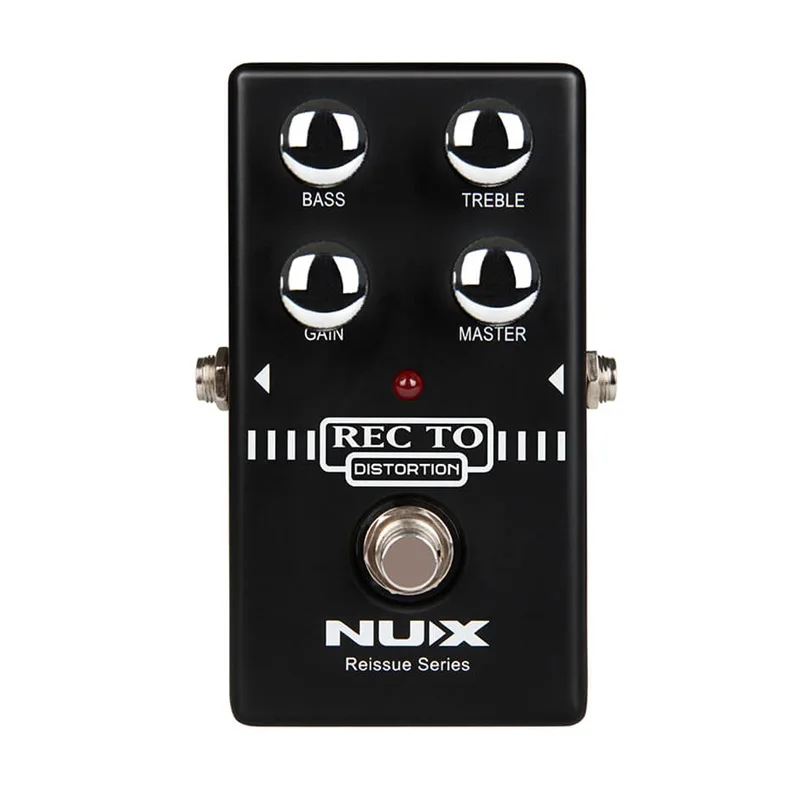 nux-rec-to-distortion-heavy-metal-hard-rock-guitar-pedal-with-bass-treble-controls