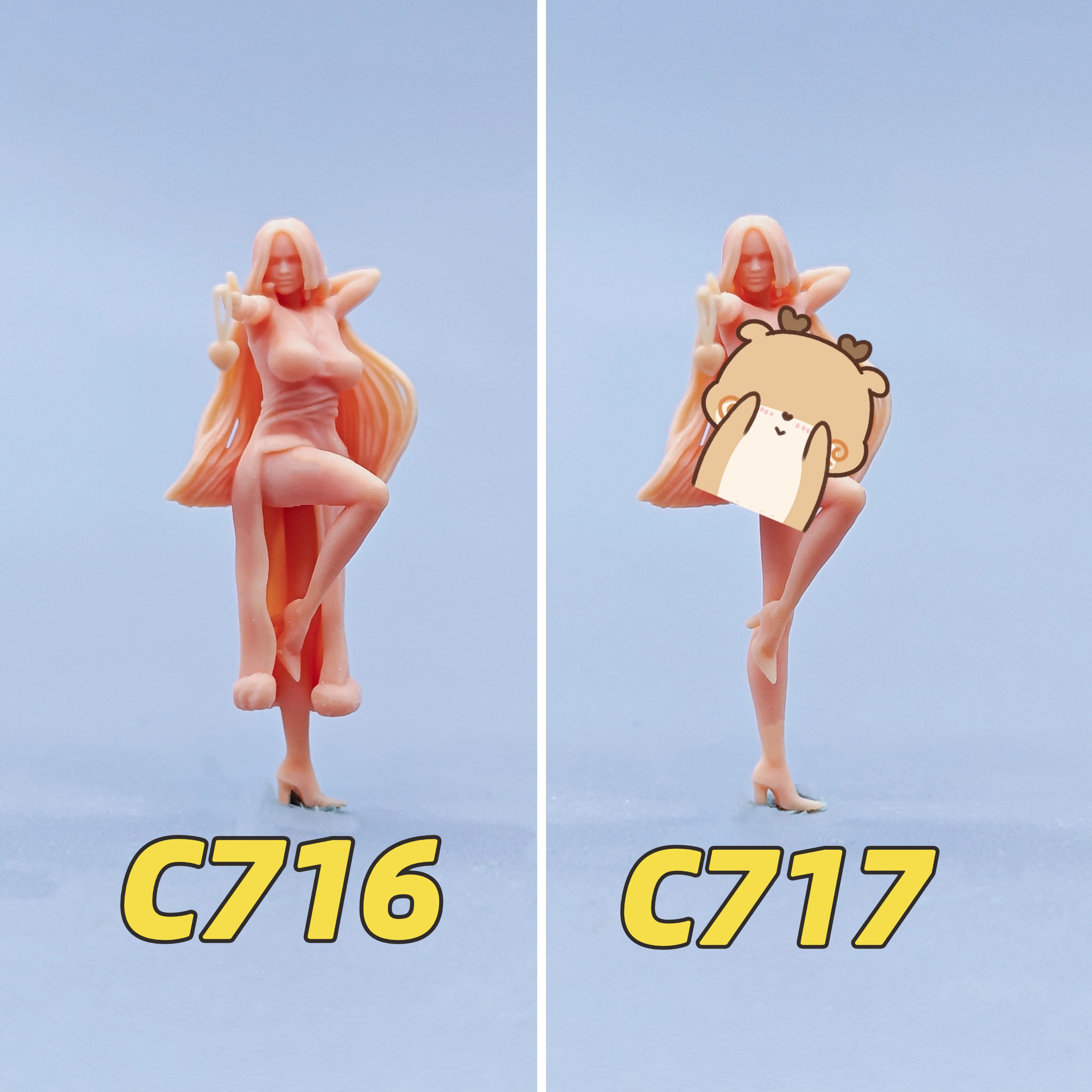 

1/64 1/43 Figurines Scale Model Resin Pirate King Empress Hancock Uncolored Miniatures Diorama Hand-painted C716 C717