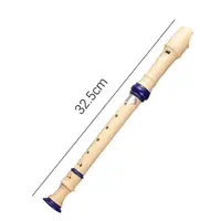 Easy Adjustable Soprano Recorder Baroque Fingering Non-toxic Eight Hole Clarinet Natural Food Grade ABS Vertical Flute 6