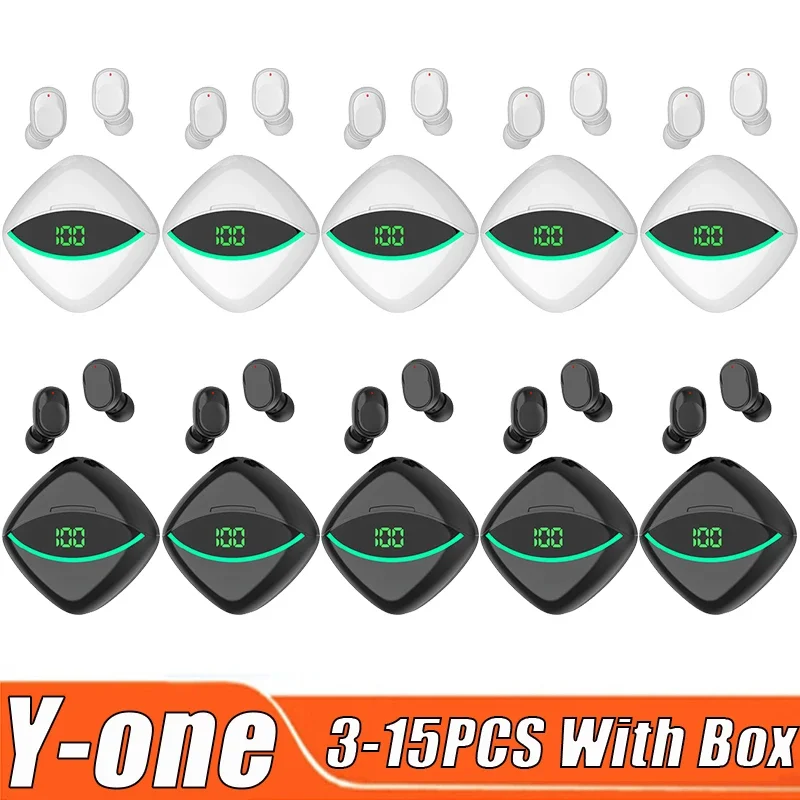 Y-ONE Headphones Bluetooth Earphones HiFi Earbuds Wireless Headset Wholesale Men Sport Women Smart 2024 Display Fones PK M90 Pro