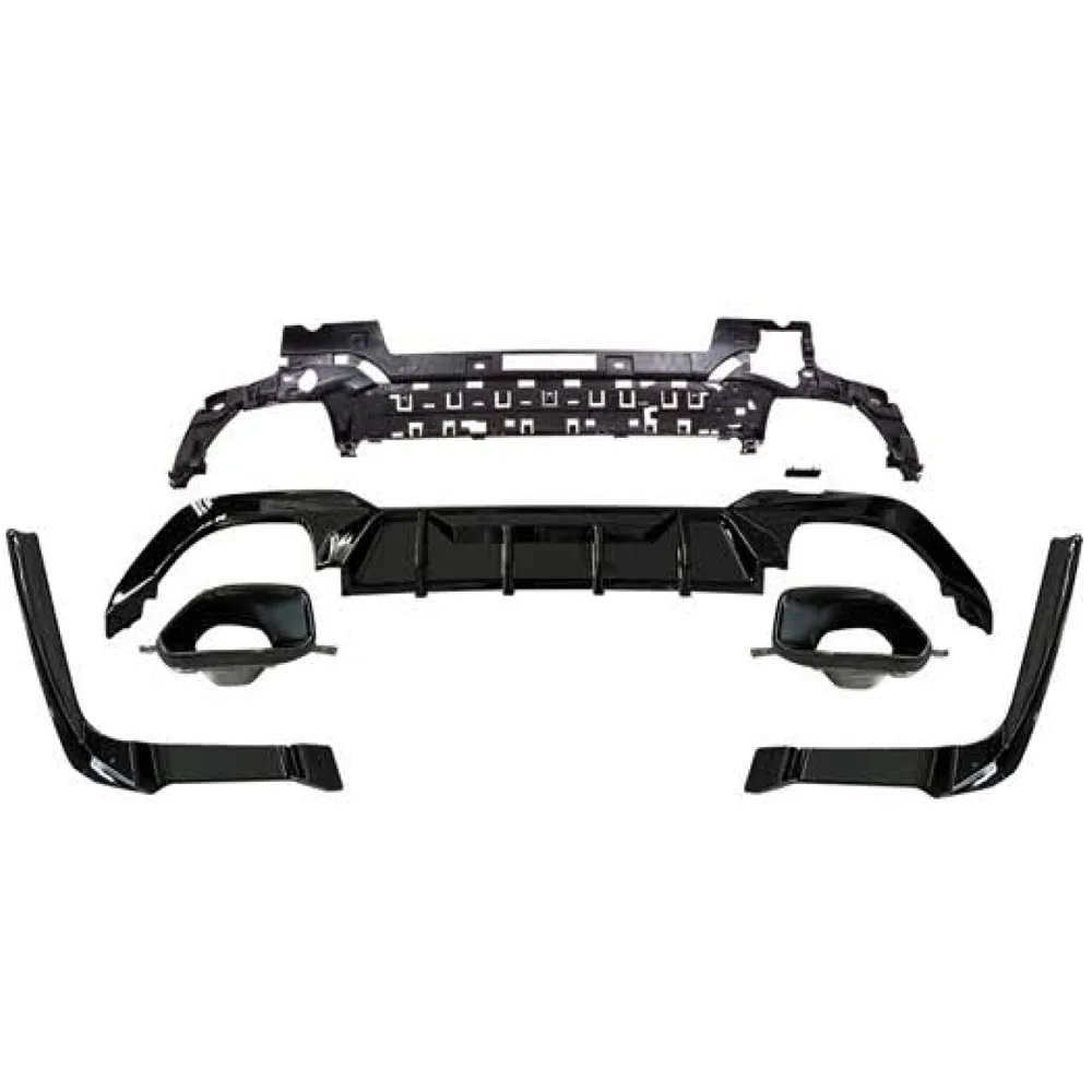 

Suitable for BMW 3 Series G20/G28 MPC rear diffuser, with a 340-point glossy black G20/G28 rear lip