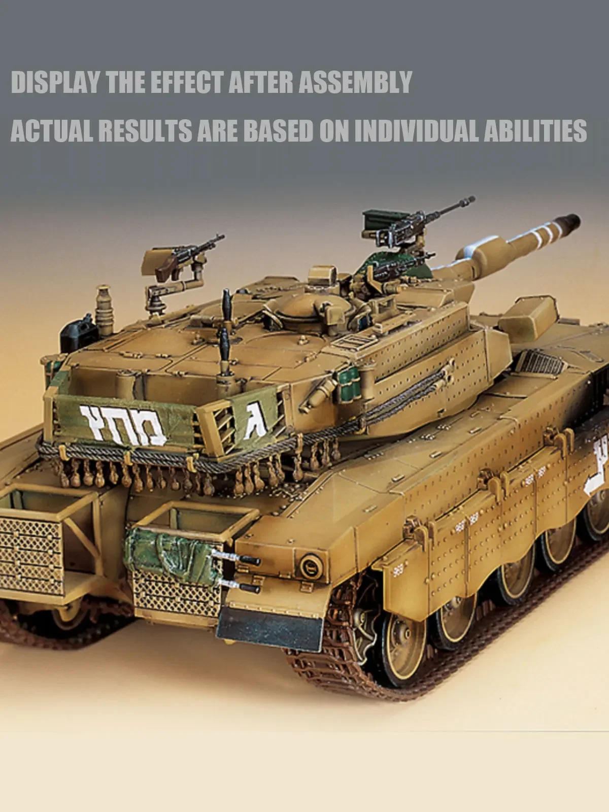 Academy Assembled Tank Model Kit 13267 Israeli Merkava Mk III Main Battle Tank 1/35