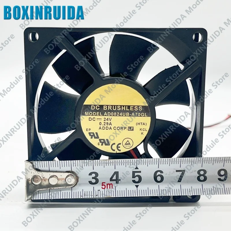 Brand new original AD0824UB-A70GL 24V frequency converter cooling fan 0.26A
