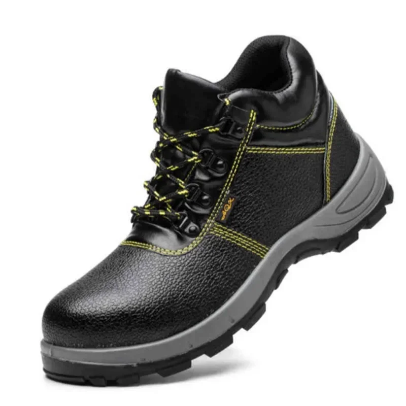 Wear-resistant Mesh Breathable Lightweight Stab-resistant and Smash-resistant Safety Shoes in Spring