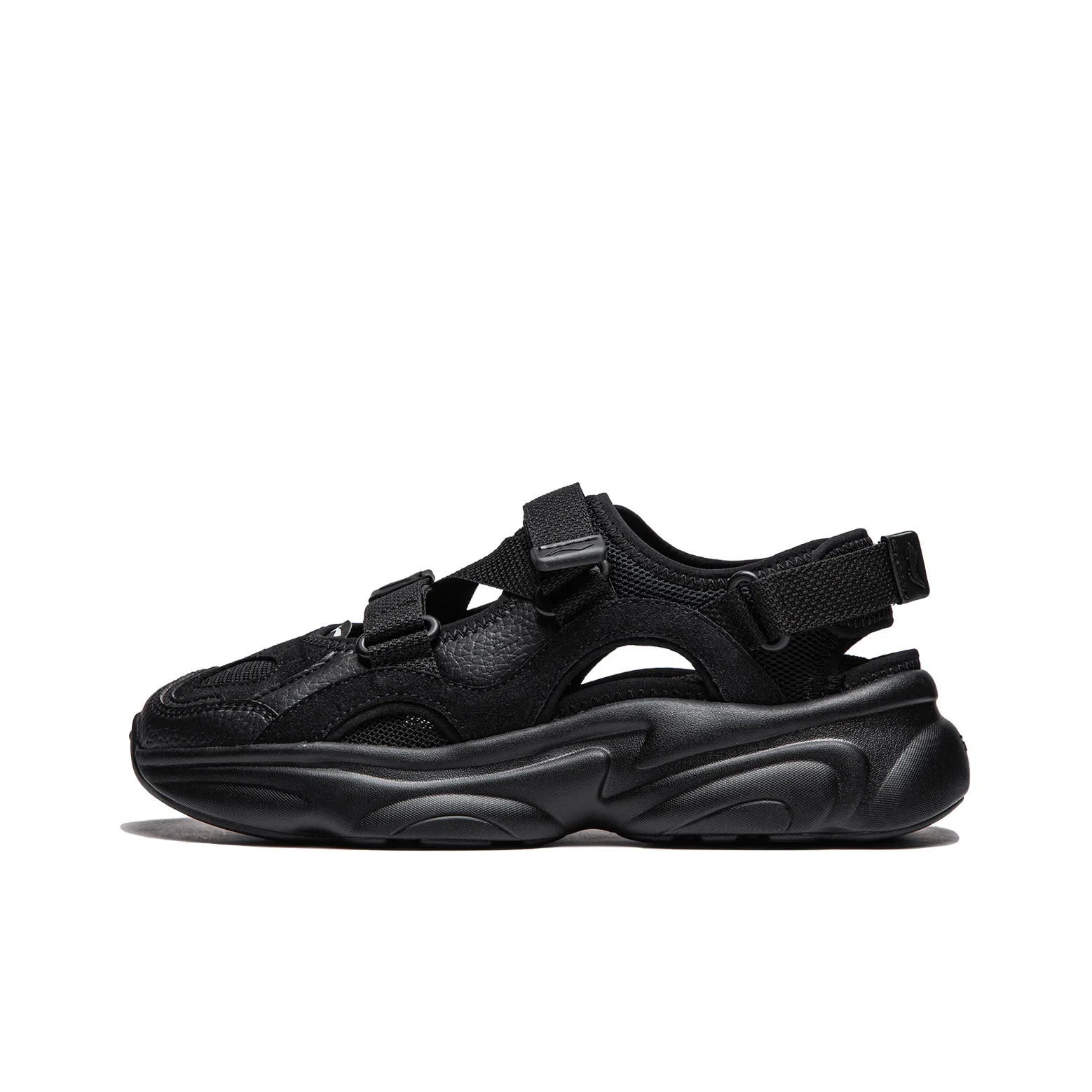 Li Ning Milk Coconut 2.0 V2 Slip Resistant River Trekking Shoes Women's Black AGCU182-2