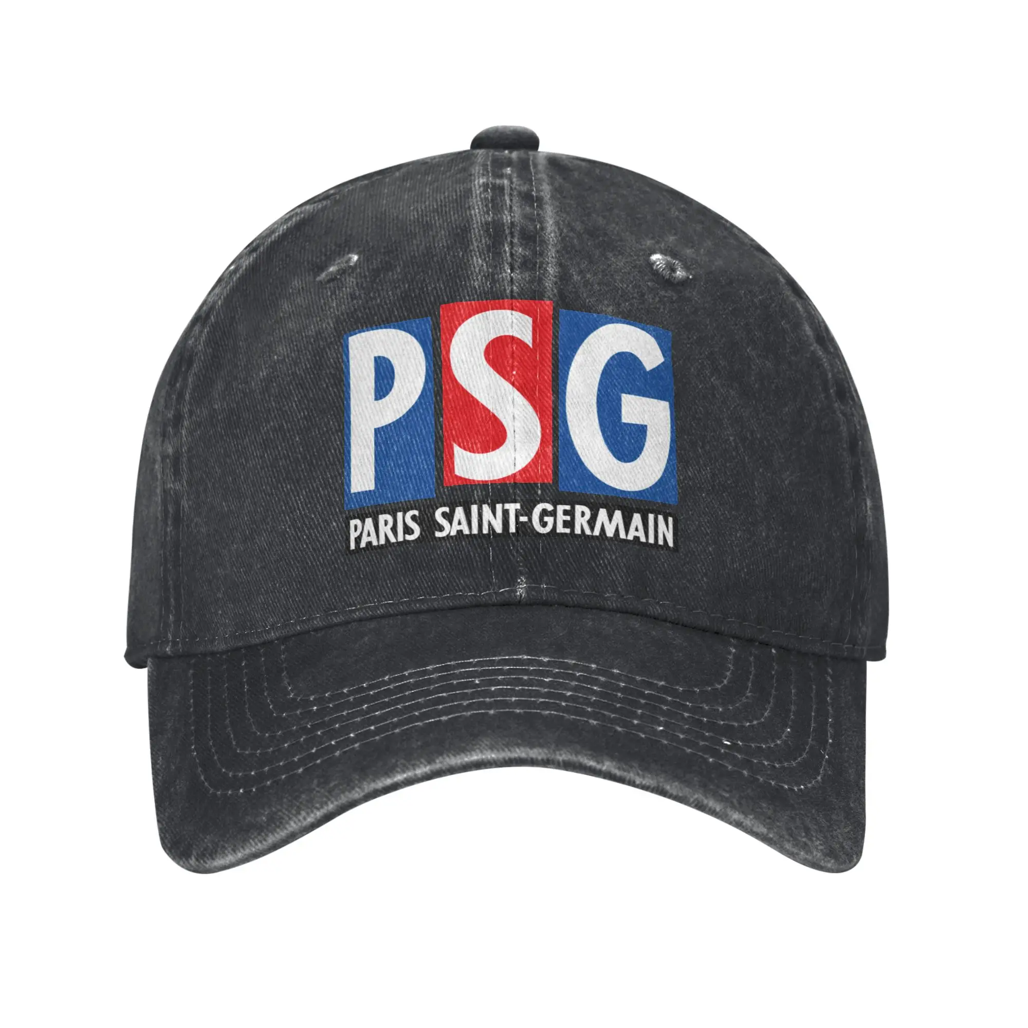 Casquette de baseball décontractée avec logo PSG pour couple, femme, été, chasse, camping, hip-hop, chapeaux respirants à la mode