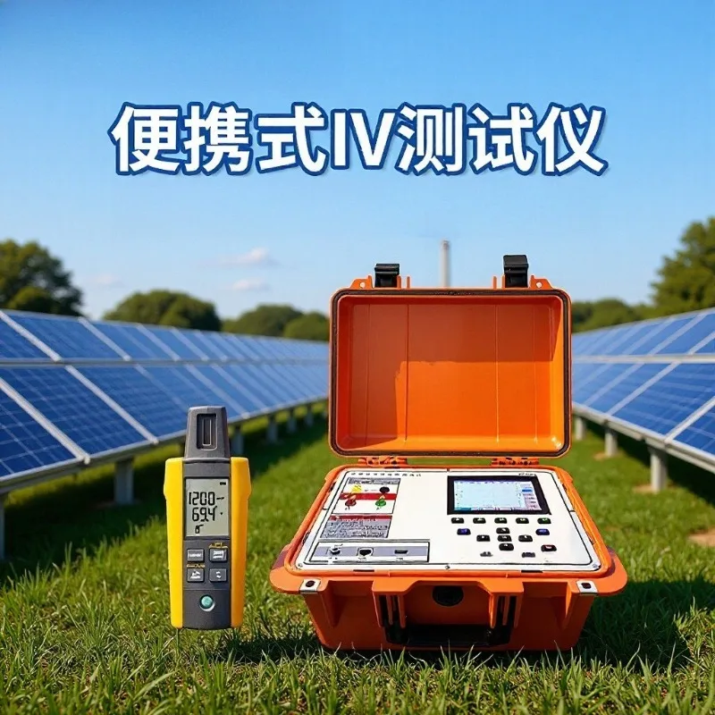 Portable IV Curve Tester for Photovoltaic Solar Panels Outdoor Cell Defect Detector String Power Analyzer I-V Performance