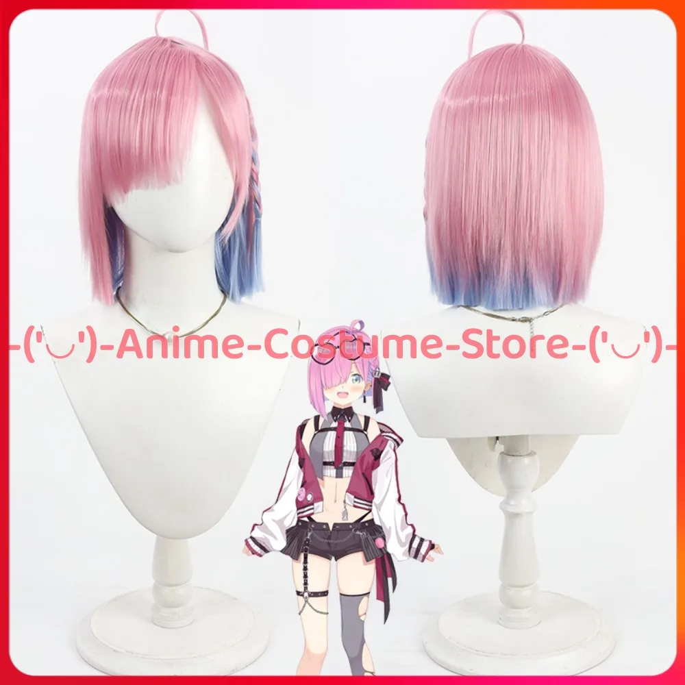 

Virtual VTuber Himori Luna Cosplay Wig Anime Game Character Halloween Carnival Party Costume Wigs Heat Resistant Synthetic Hair