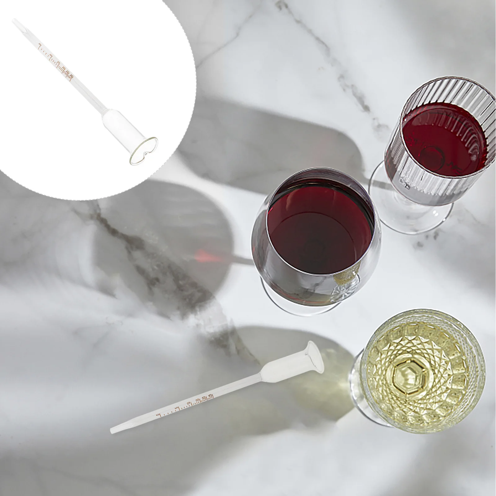 

Professional Glass Alcoholmeter Accurate Reading for Home Brewing Liquor Alcohol Hydrometer Alcoholmeter Alcohol Tester