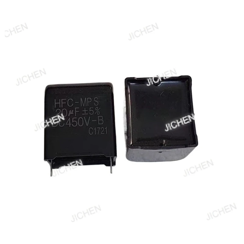 

5PCS/10PCS New HFC-MPS 20UF DC450V ±5% P=28mm 450VDC 20uF PCM28 2 Feet Variable Frequency Air Conditioning Capacitor