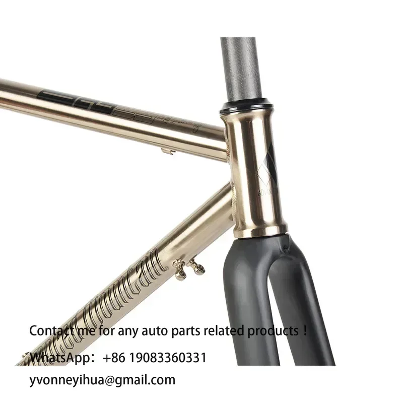 AM CLR6200 Reynolds 520 Steel 700C Road Bike Frame Carbon Front
