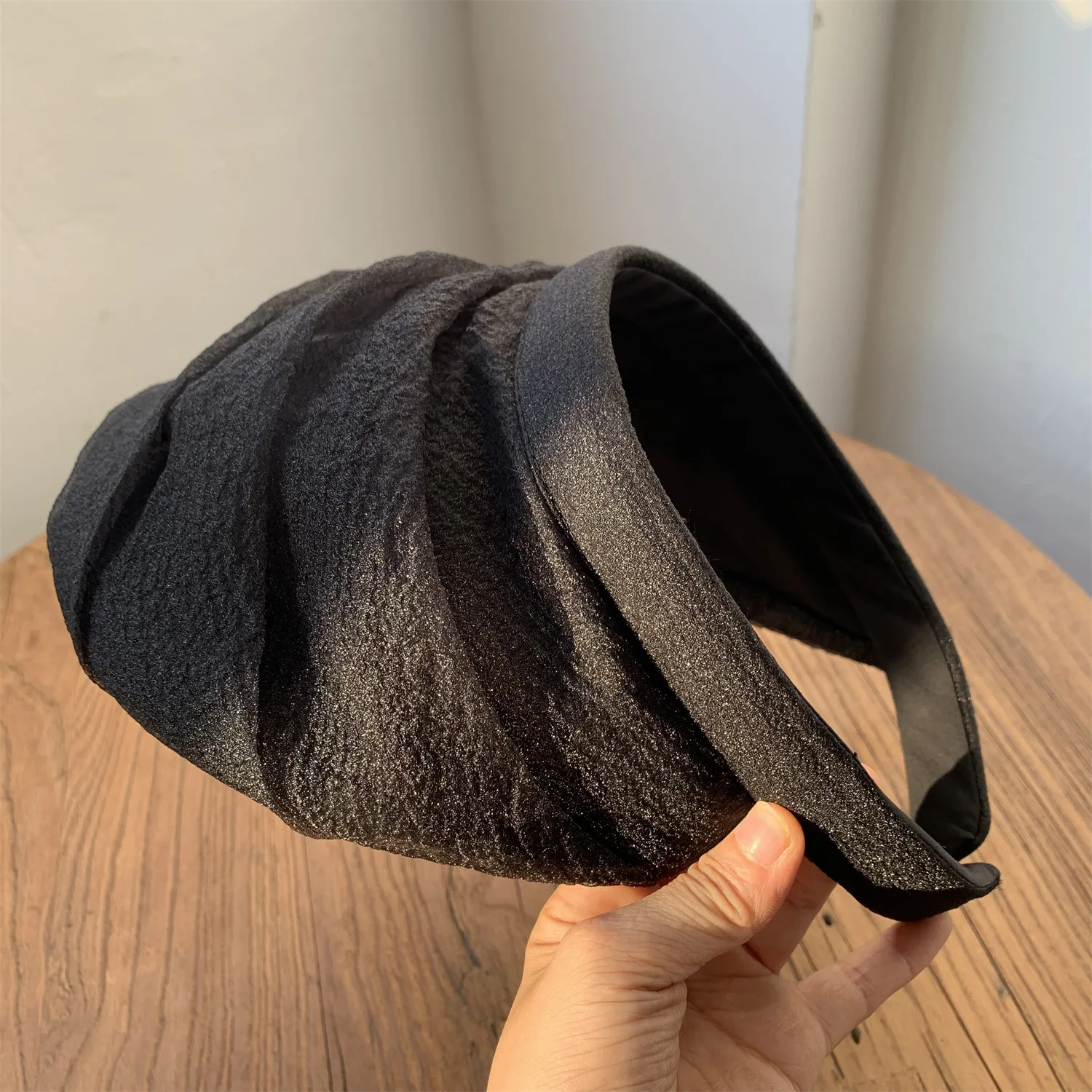 Elegant One-Second Hairband – Organza Sun Hat for Women  Popular Vacation & Travel Accessory, Hair Clip Hat for Summer