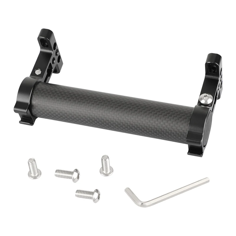 HDRIG Đa Năng Đầu Tay (Sợi Carbon Làm) với 1/4 "Gắn Điểm & Đôi Giày Ốp Cho Máy Ảnh DSLR Lồng Bộ