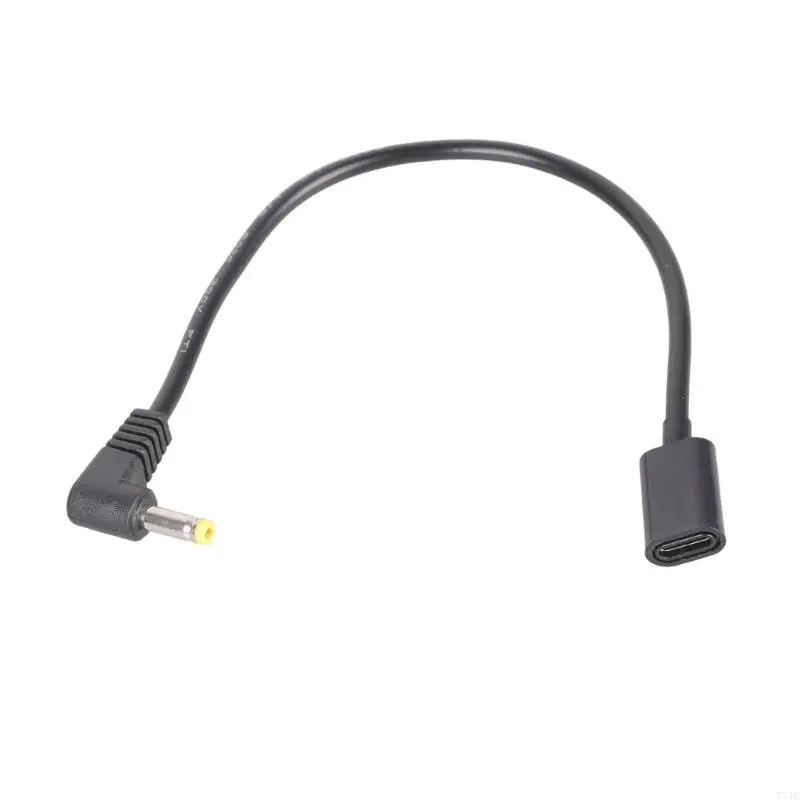Compact Straight Head USB C To 4.0x1.7mm Charging Cord For Handheld Gaming Devices And Accessories 77JC