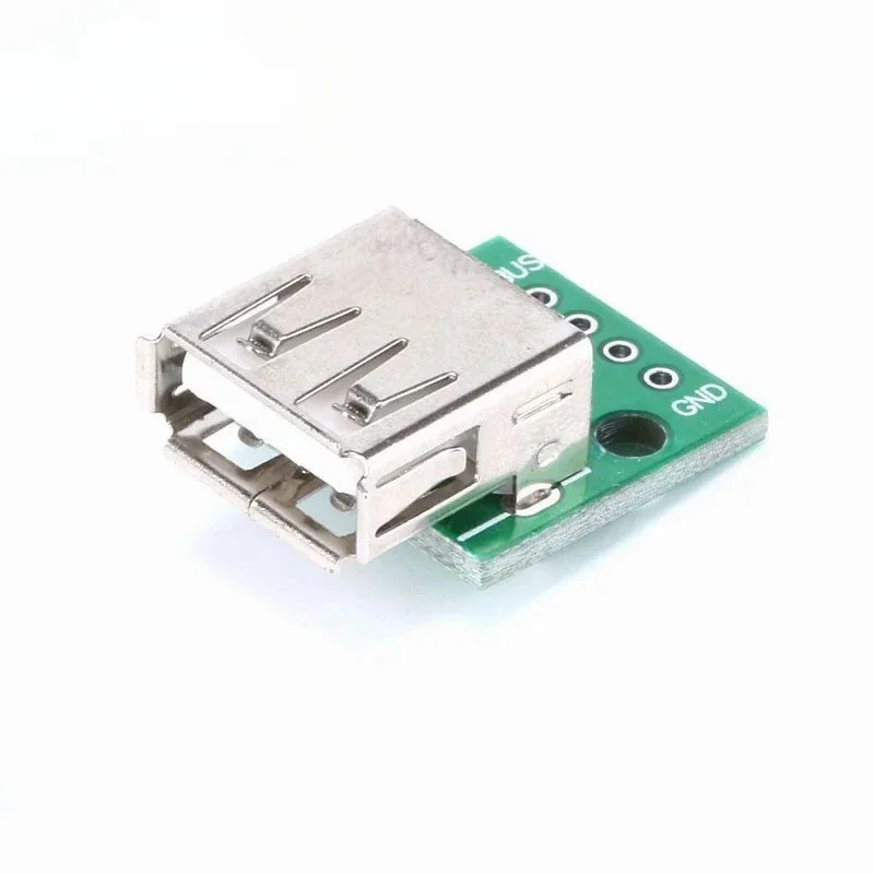 100pcs 10 Pcs USB2.0 Female To 4P DIP Switch DIP Adapter Board Module USB Adapter Plate