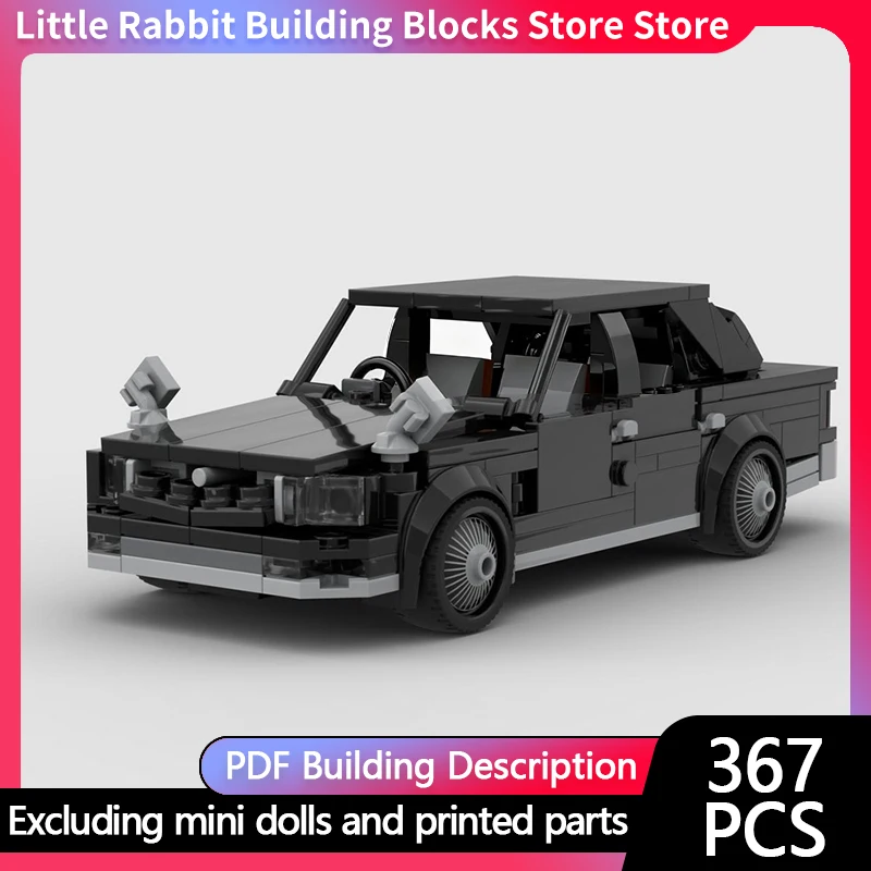 Speed Racing Car Model MOC Building Bricks Century Luxury Car Modular Technology Children Holiday Gifts Assemble Toys Suit