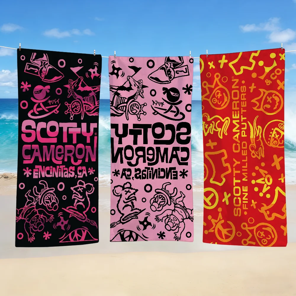Towel Textile Bathrobe Beach C-CameronS-ES Quick-Drying Lightweight Portable Luxury Camping S-ScottyS-ES Swim Pool Travel