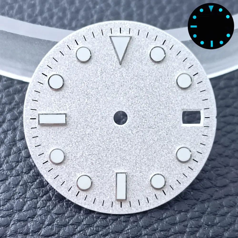 28.5mm Diameter GMT Single Calendar Watch Dial Modified Dials for NH34 NH35 Movement Accessories Watch Parts personalization image 3