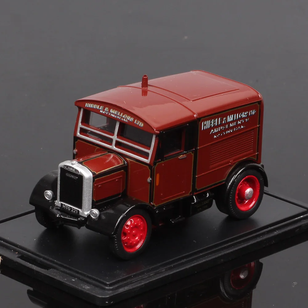 1:76 Scale Diecast Alloy Scammell Showtrac Toys Vintage Cars Model Classics Nostalgia Adult Collectible Souvenir Static Display