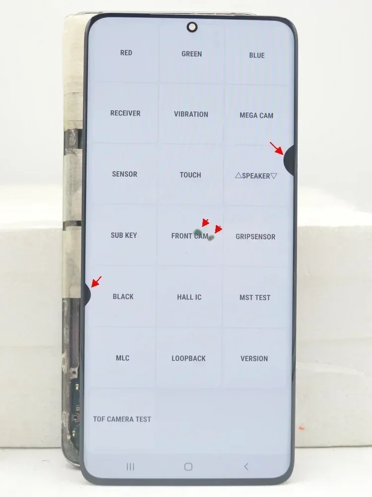 S20+ AMOLED For Samsung Galaxy S20 Plus G985 Screen G985U G985F G985A G9850 LCD Display Touch Screen Assembly With Defect