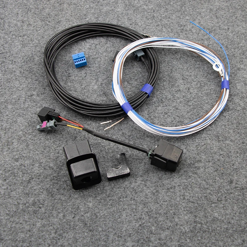 Rearview Camera For RCD330 RCD360 MIB2 For VW MQB Golf MK7 Jetta Golf 6 Seat Leon 5F SKODA Camera Bracket Cable Harness