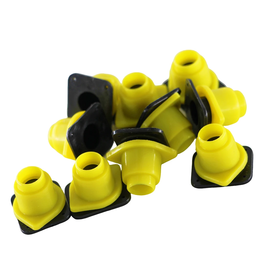 

100PCS Nicot Queen Rearing Tools Brown Cell Grid Larva Holder And Fixture Fixing Bar Blocks Breeding Plastic Beekeeping Supplies