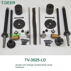 T.DEER Woodworking Clamp TV-3525-LD Dual Axis Linkage Vise Hardware Kit