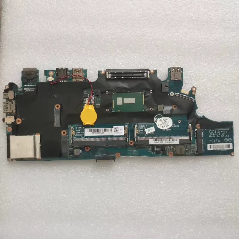 for DELL Latitude E7240 3570 E7450 E7480 E7490 Laptop Motherboard Main Board Logic Board Replacement