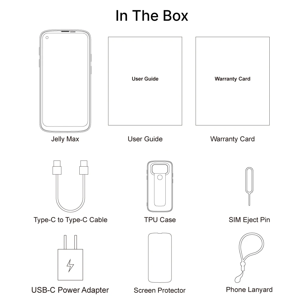 Unihertz Jelly Max, el último teléfono inteligente 5G Android 14 66W con pantalla pequeña de carga rápida de 5,05 pulgadas con batería de 4000 mAh