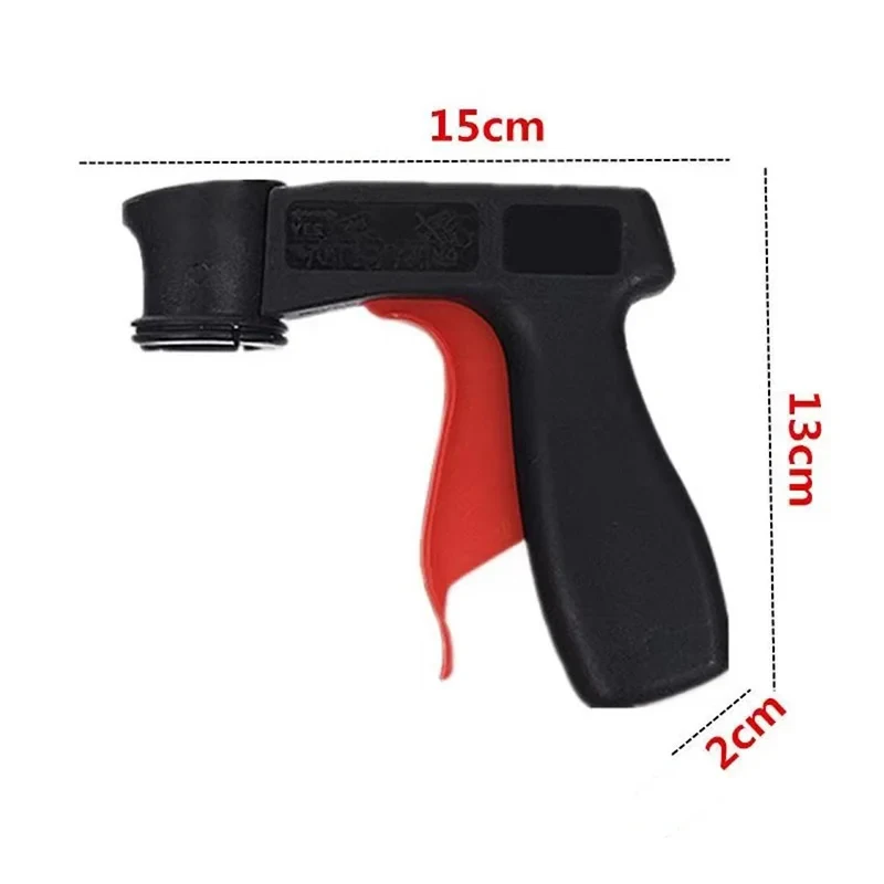 1 Pcs Plastic Portable Spray Paint Handle, Universal Reusable Car Color Changing Film Pasting Self Spraying Hand Spray Gun