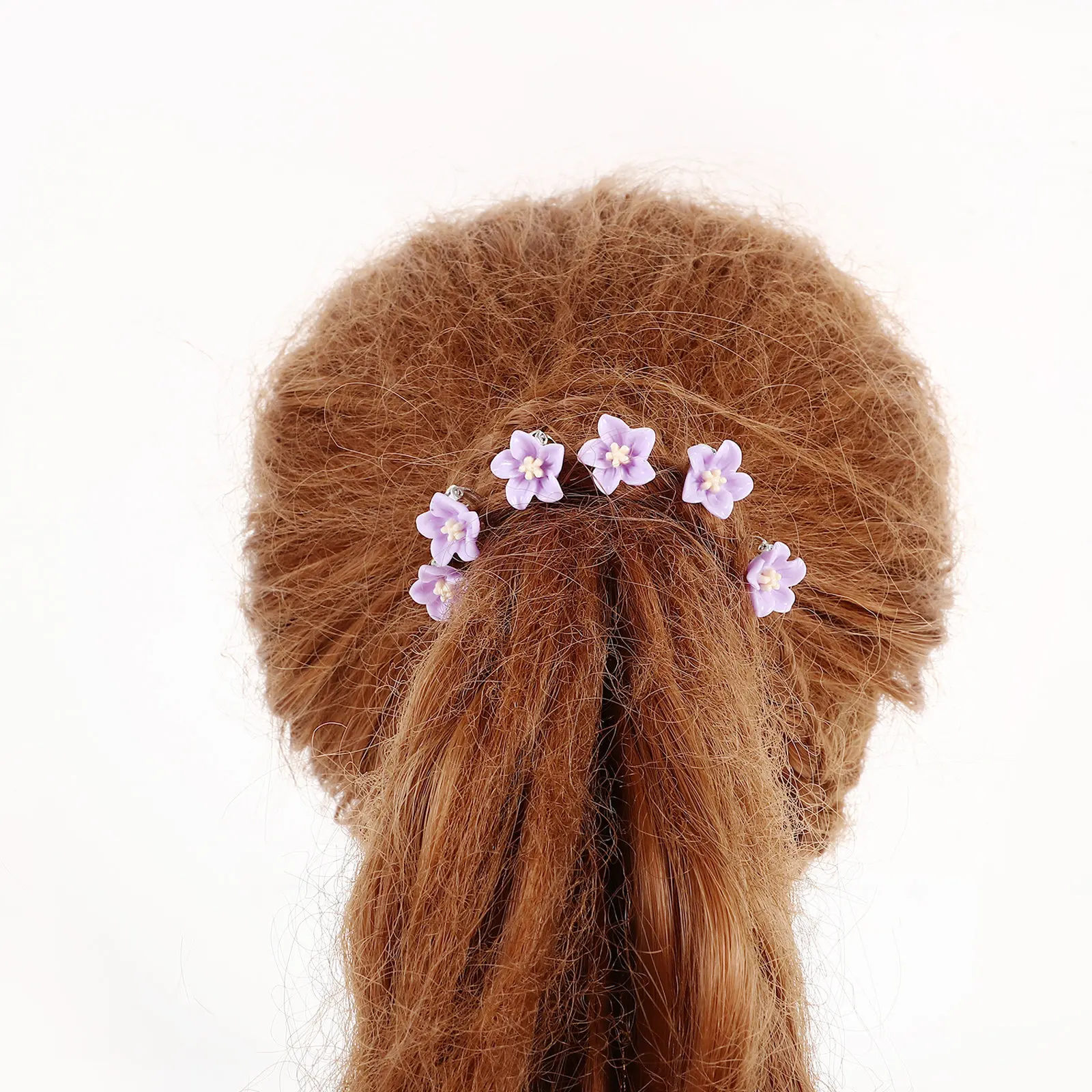 

30Pcs Mini Flower Hair Clips for Girls Teens Women Small Claw Clips Decorative Hair Accessories for Wedding Party Updos Braids