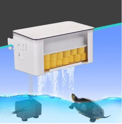 

fish tank turtle box change filter