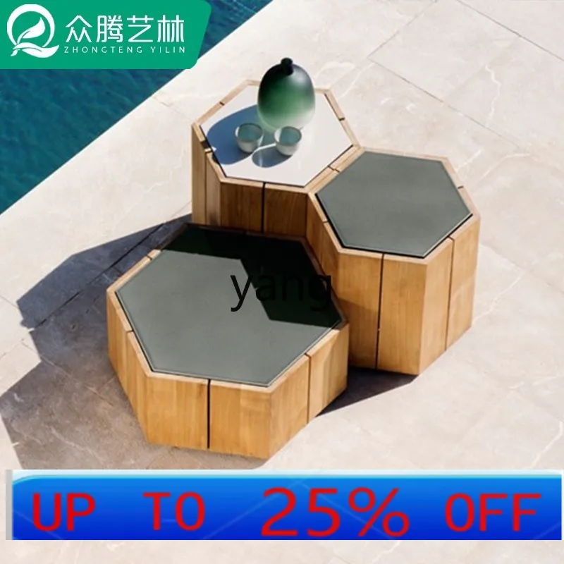 LMMoutdoor side table outdoor model room designer balcony small coffee table