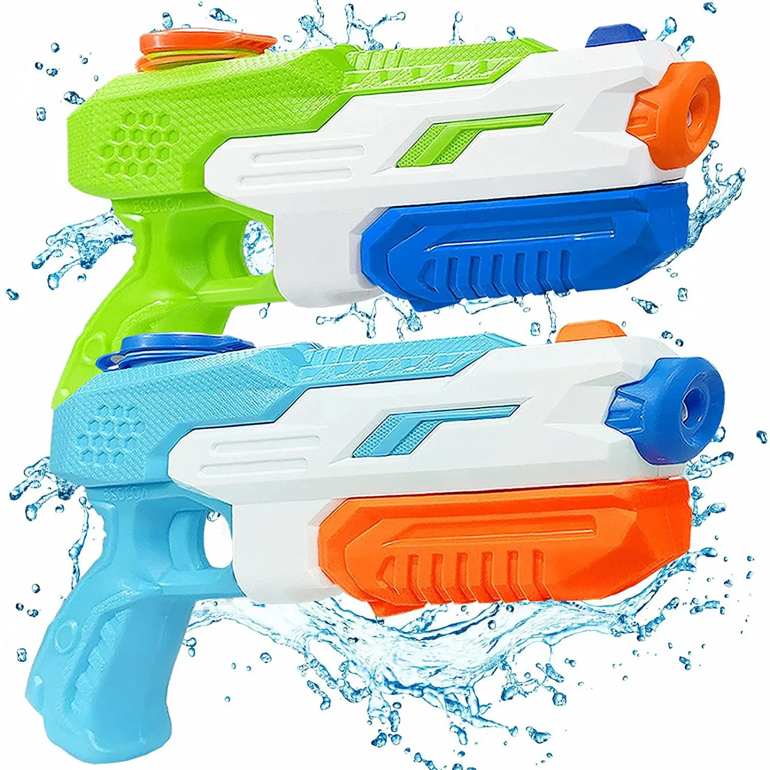 Wasserpistolen Sommer Soaker Spritzpistolen 600CC für Kinder Jungen Mädchen Erwachsene Outdoor-Spielzeug für Schwimmbad Hof Rasen Strand