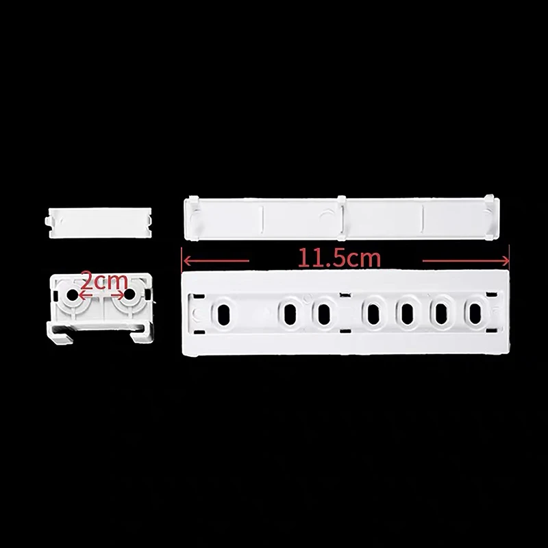 1Set Embedded Refrigerator Slide Rail For Fridge Door Slide Rail Mounting Kit Refrigerator Door Sliding Guide Moving Slide.