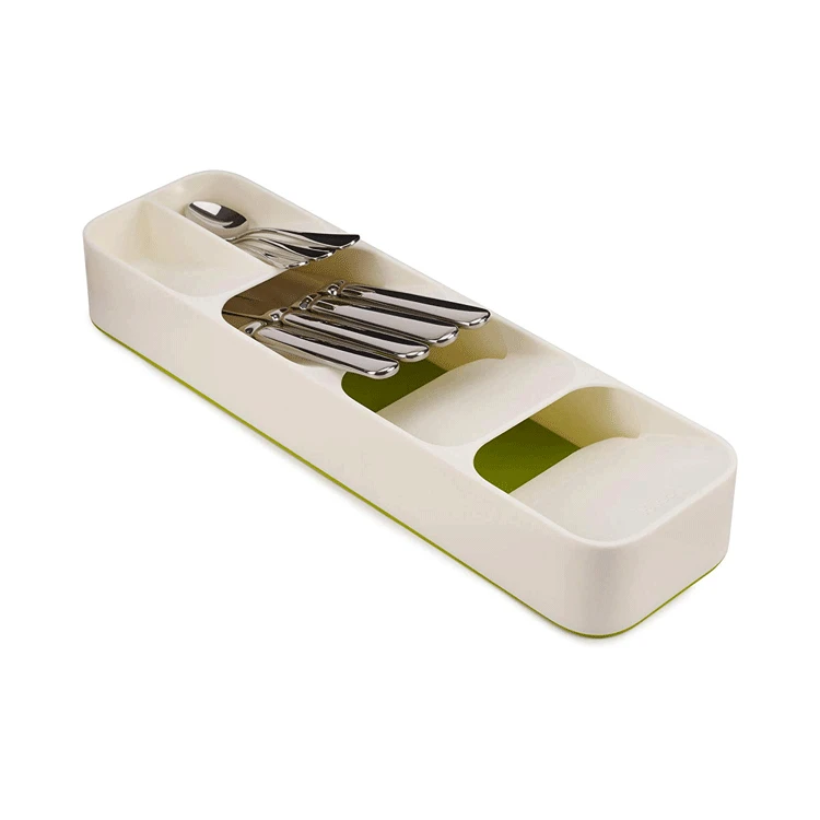 Kitchen Drawers Knives Forks Storage Boxes Trays Dishes Soup Spoons Cutlery Dividers Organizers