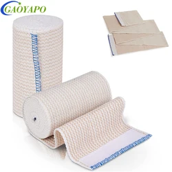 1Roll Premium Elastic Bandage Wrap – Closing Reusable Compression Bandage Wrap - Foot,Elbow,Knee Wrap,Sprains & Injuries,Sports