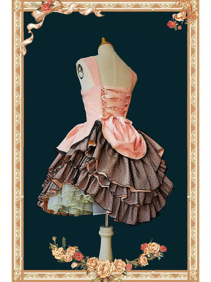 Francês elegante clássico quadrado pescoço sem mangas cintura alta rendas fino a linha em camadas emenda lolita vestido longo feminino primavera